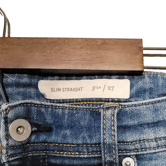 Anthropologie Pilcro and The Letterpress Slim Straight Jeans 27 - Picture 5 of 15